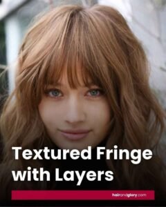 12 Textured Fringe Styles That Work for All Hair Types - Hair and Glory