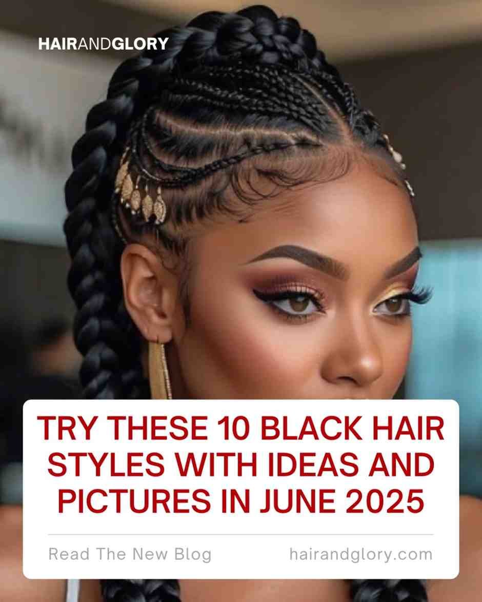 Try These 10 Black Hair Styles with Ideas and Pictures in June 2025