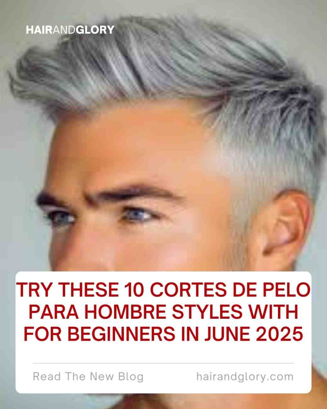 Try These 10 Cortes De Pelo Para Hombre Styles with for beginners in June 2025