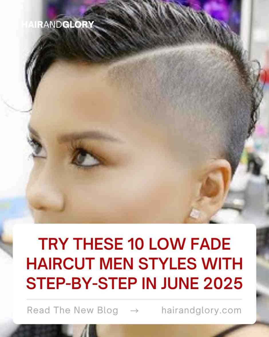 Try These 10 Low Fade Haircut Men Styleswith Step-by-Step in June 2025