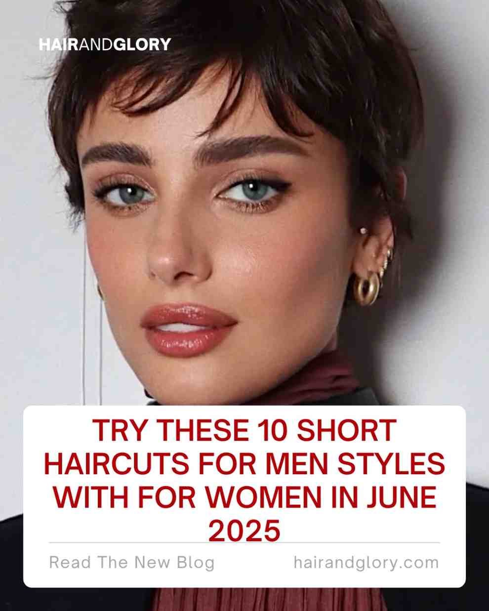 Try These 10 Short Haircuts for Men Styles with for Women in June 2025