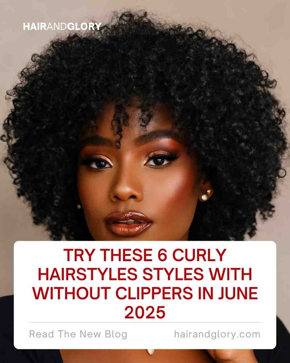 Try These 6 Curly Hairstyles Styles with Without Clippers in June 2025
