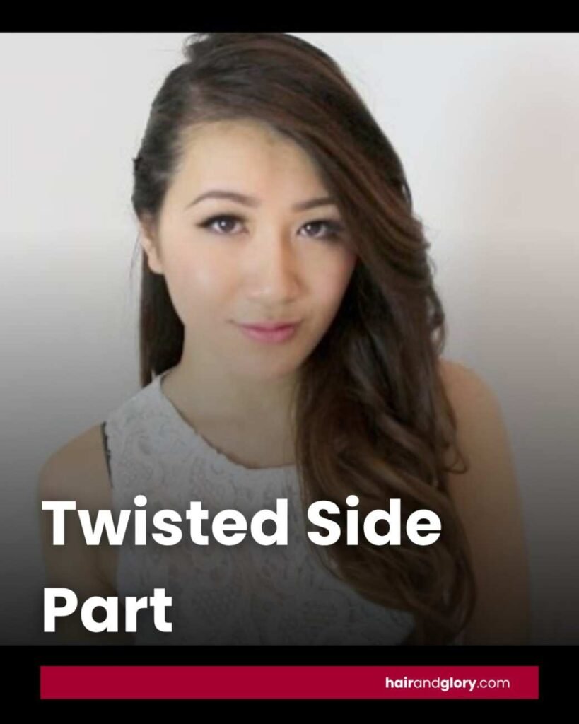 Twisted Side Part