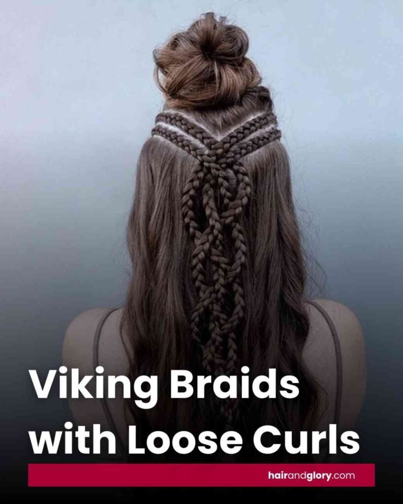 Viking-Braids-with-Loose-Curls