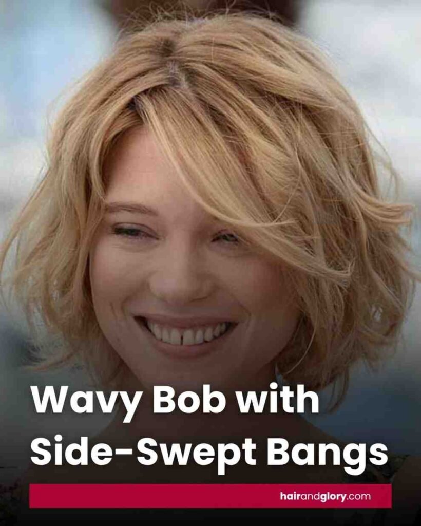 Wavy-Bob-with-Side-Swept-Bangs