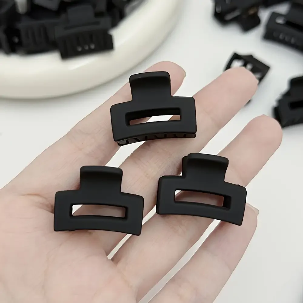 Section & Style Square Clips (Matte Black Multi-Pack) - Image 5