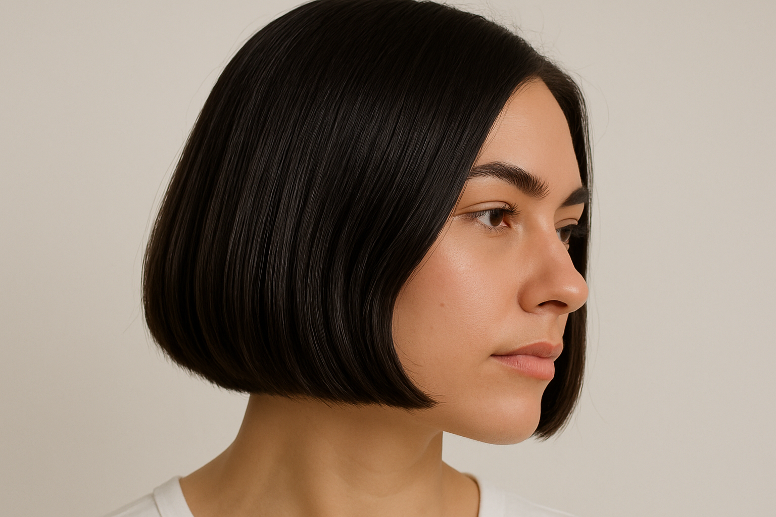 The Effortless Chin-Length Bob: Quick Everyday Styling for Defined, Sleek Results